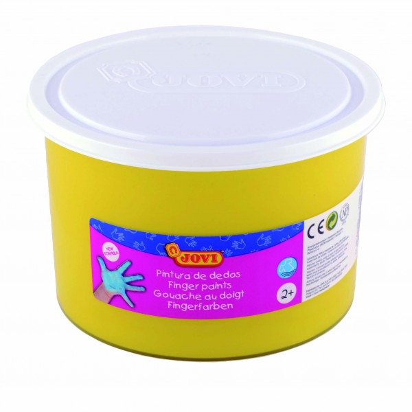 PINTURA DEDOS AMARILLO 500CC