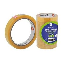 CINTA ADHESIVA BISMARK 66m x 18mm