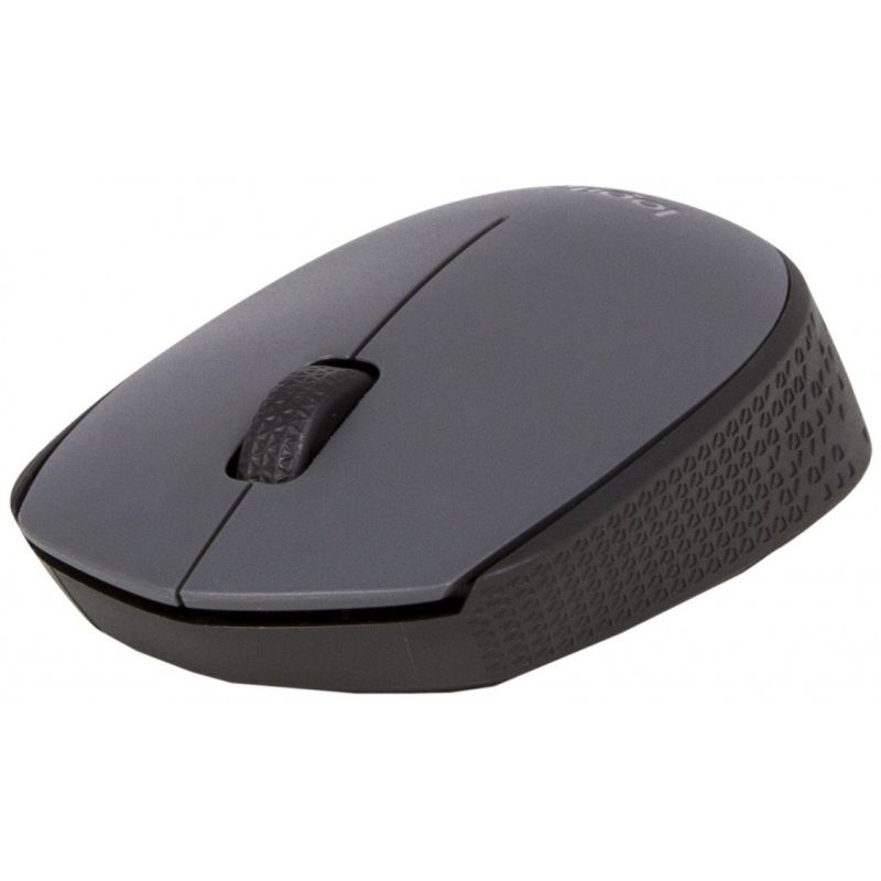 RATON INALAMBRICO LOGITECH M170 NEGRO/GRIS - 2.4GHZ - DISEÑO AMBIDIESTRO - ALCANCE 10M