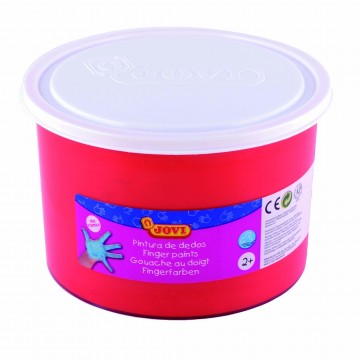 PINTURA DEDOS ROJO 500CC