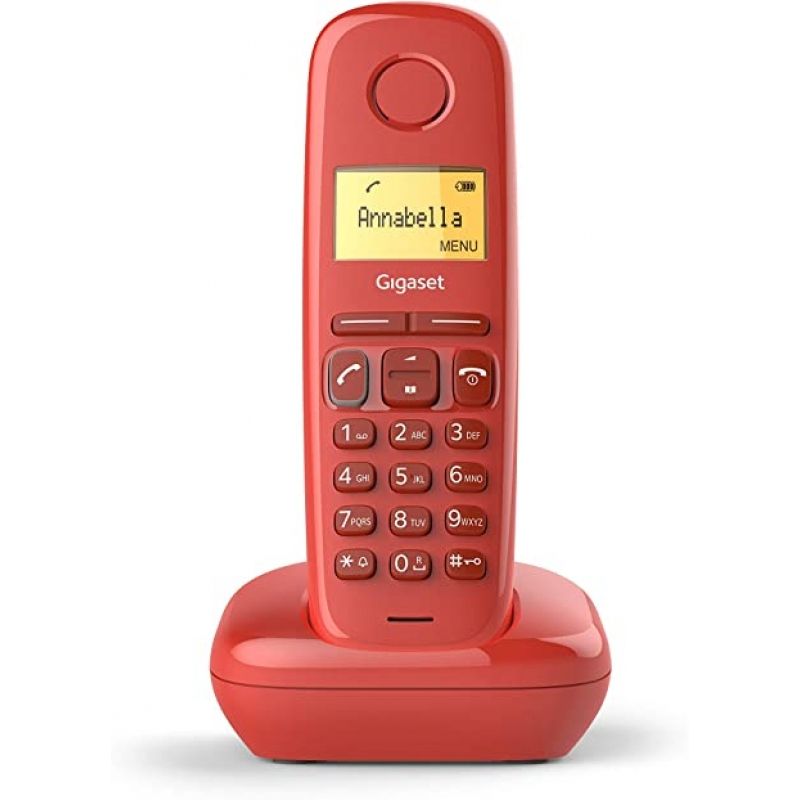 TELEFONO INALAMBRICO GIGASET A170 ROJO