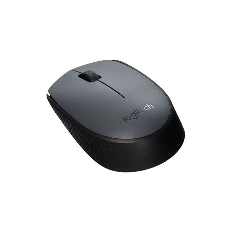 RATON INALAMBRICO LOGITECH M170 NEGRO/GRIS - 2.4GHZ - DISEÑO AMBIDIESTRO - ALCANCE 10M