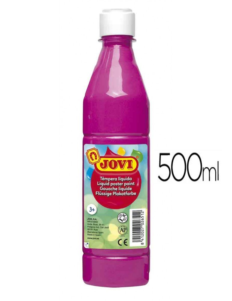 BOTELLA TEMPERA LIQUIDA MAGENTA 500ML