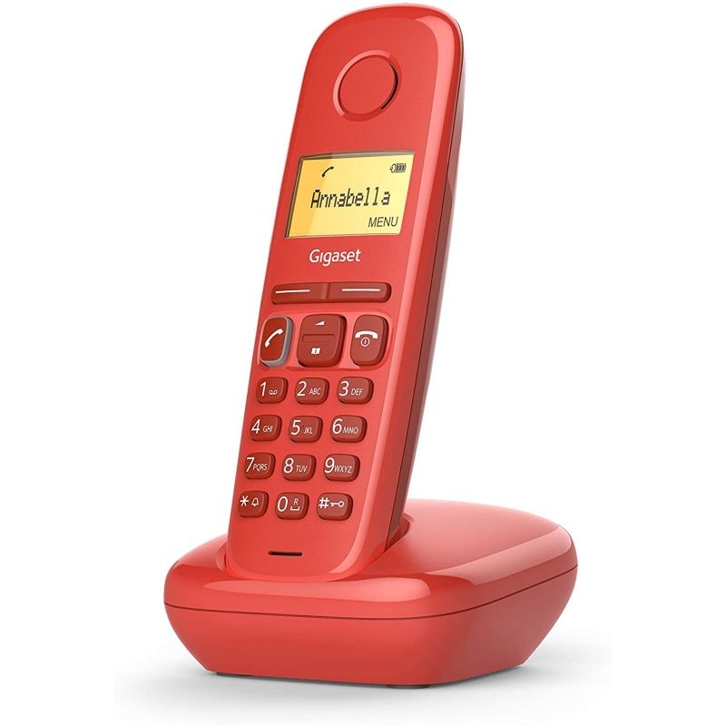 TELEFONO INALAMBRICO GIGASET A170 ROJO