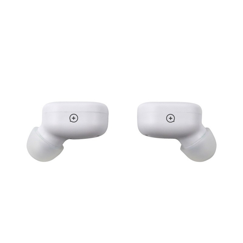 AURICULARES INALAMBRICOS MOBILE+ MB-EPI14 TWS ESTEREO BLANCOS CON ESTUCHE DE CARGA