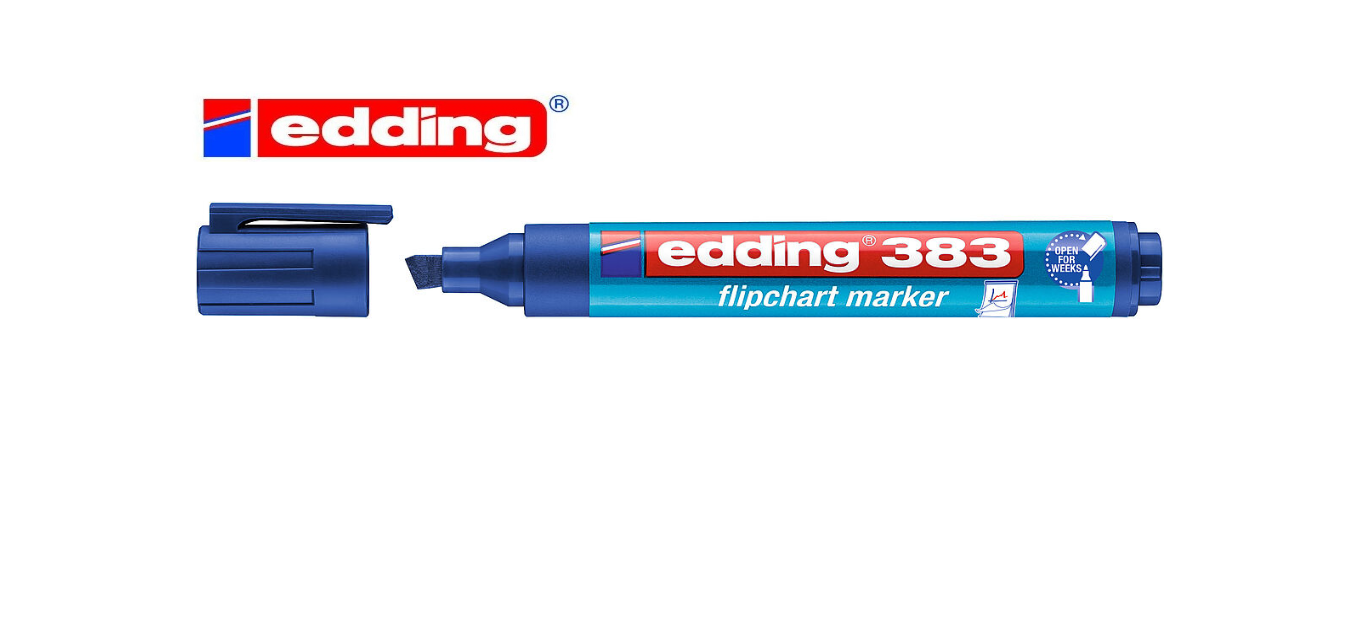 ROTULADOR EDDING 383 FLIPCHARTS AZUL