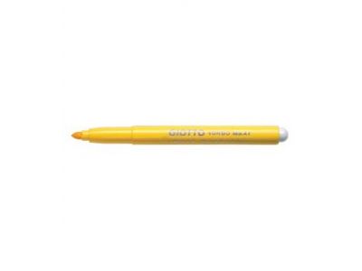 ROTULADOR TURBO GIOTTO MAXI AMARILLO CAJA 12 UNIDADES