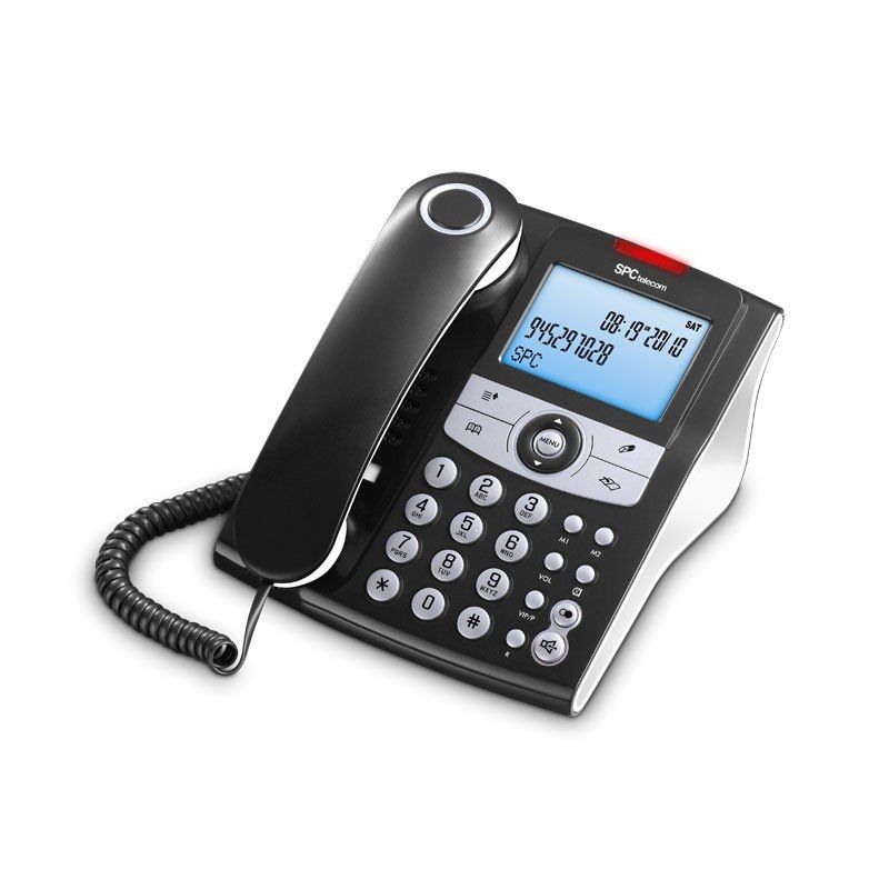 TELEFONO ELEGANCE ID SPC 3804 NEGRO