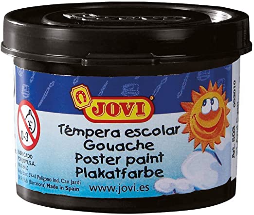 TEMPERA NEGRO 35 ML JOVI