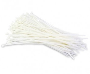 PACK 25 BRIDAS NYLON NATURAL GSC 200x4.8mm