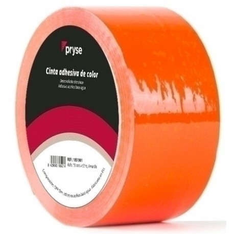 
ROLLO CINTA ADHESIVA NARANJA PRYSE 48mm X 63metros
