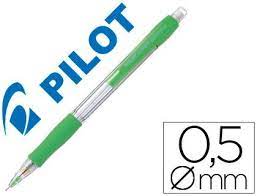 PORTAMINAS PILOT SUPERGRIP H185 VERDE CLARO - TRAZO 0.5mm - MINA HB