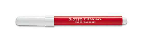ROTULADOR TURBO GIOTTO MAXI ROJO CAJA 12 UNIDADES