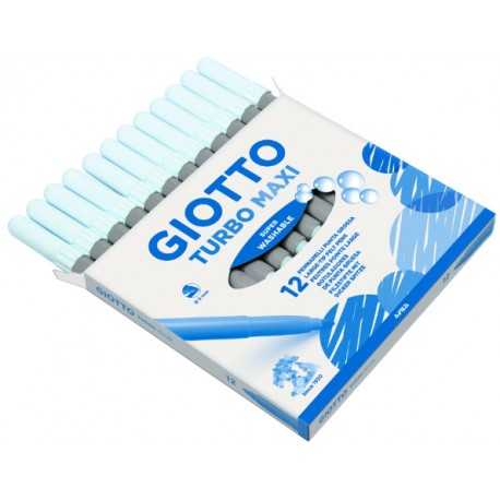 ROTULADOR TURBO GIOTTO MAXI GRIS CAJA 12 UNIDADES