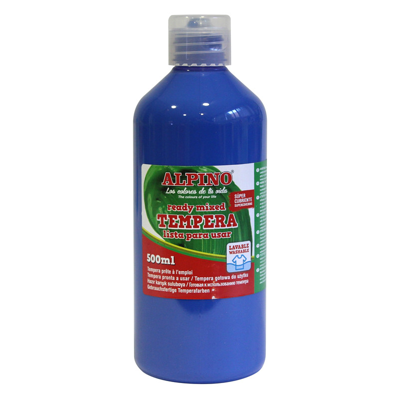 TEMPERA LIQUIDA 500CC AZUL ULTRAMAR ALPINO
