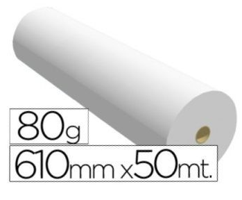 ROLLO PLOTTER 610X50 80GR