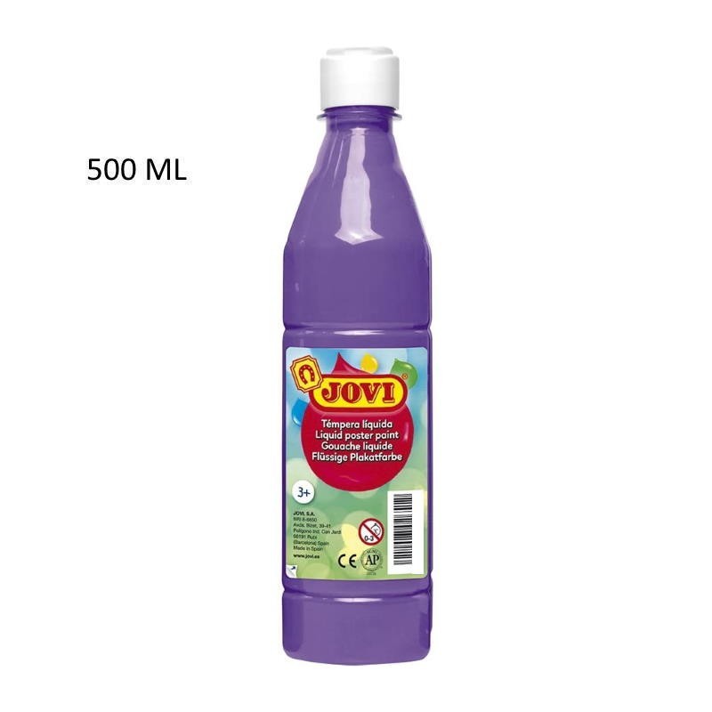 BOTELLA TEMPERA LIQUIDA VIOLETA 500ML