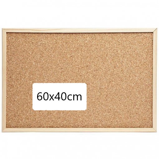 TABLERO CORCHO 40X60cm FAIBO