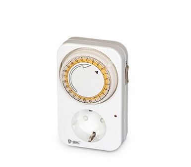TEMPORIZADOR MECANICO DIARIO 24H. GSC - INTERVALOS 15 MINUTOS - MAX. 3500W