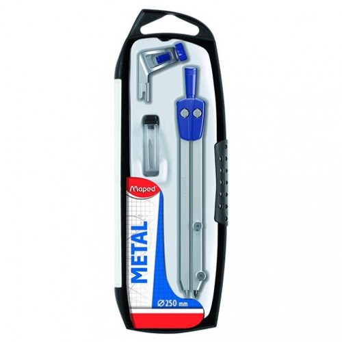 COMPAS TRES PIEZAS MAPED METAL 250mm