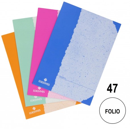 LIBRETA A/4 EDELVIVES 47/32 HOJAS
