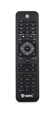 MANDO A DISTANCIA GSC COMPATIBLE CON PHILIPS - NO NECESITA INSTALACION - DISTANCIA 8 METRO