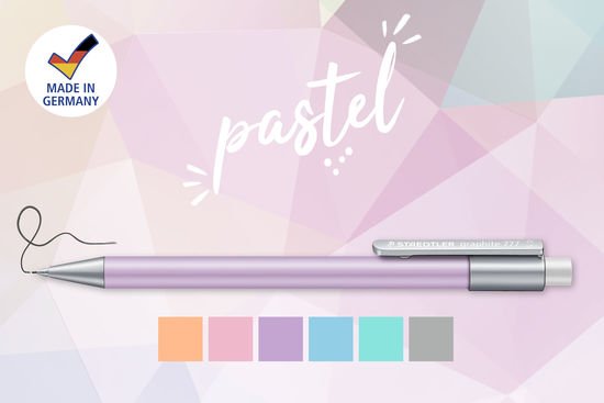PORTAMINAS STAEDTLER GRAPHITE MINA 0.5 COLOR PASTEL ROSA CLARO