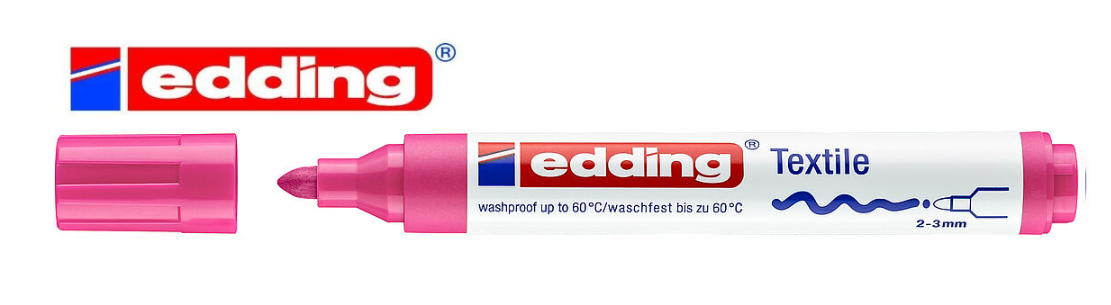 ROTULADOR EDDING 4500 TEXTIL MAGENTA