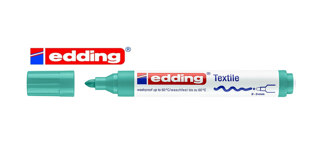 ROTULADOR EDDING 4500 TEXTIL VERDE AGUA