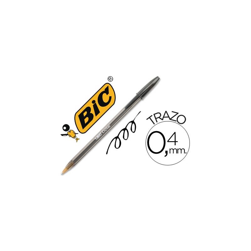 BOLIGRAFO BIC CRISTAL ORIGINAL NEGRO