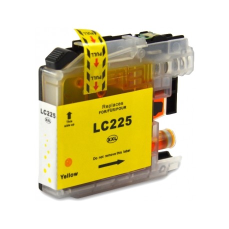 CARTUCHO BM BROTHER COMPATIBLE LC225XL AMARILLO LC225XLY 15,6ML.