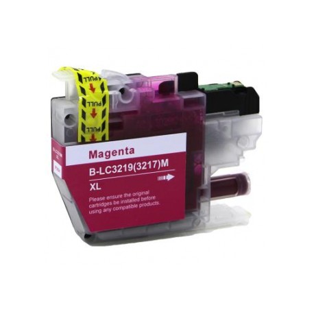 CARTUCHO BM BROTHER COMPATIBLE LC3219XL MAGENTA 18ML.