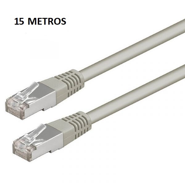 LATIGUILLO DE RED AISENS A136-0279 - RJ45 - FTP - CAT6 - 15 METROS - GRIS