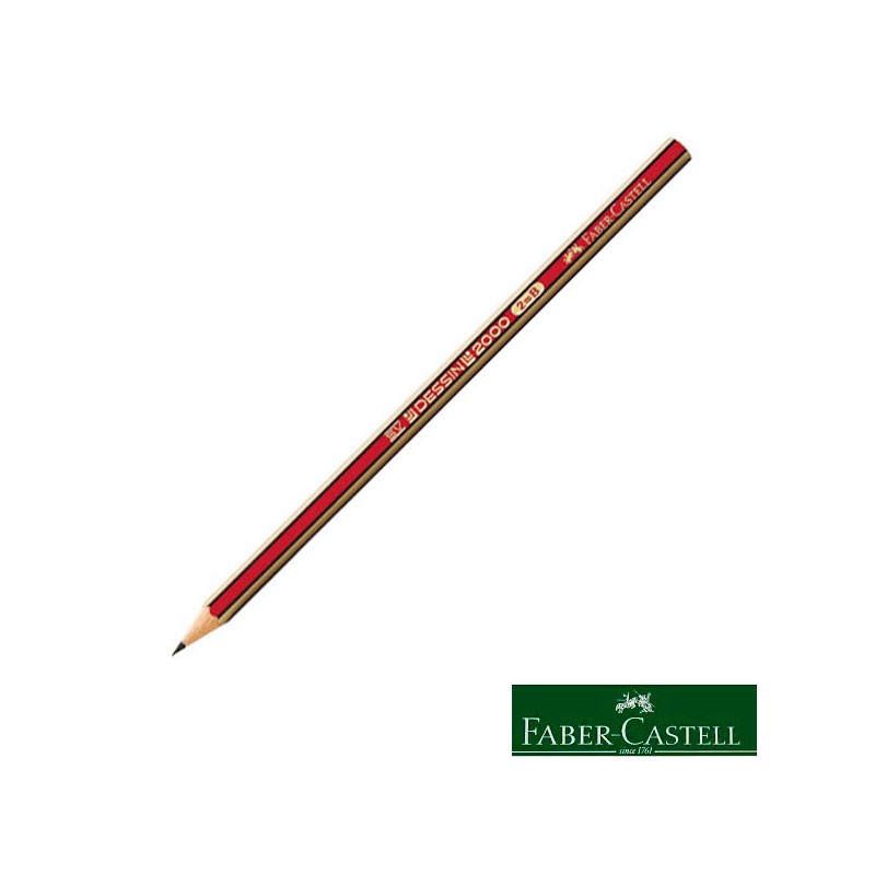 LAPIZ FABER-CASTELL 2000 Nº2