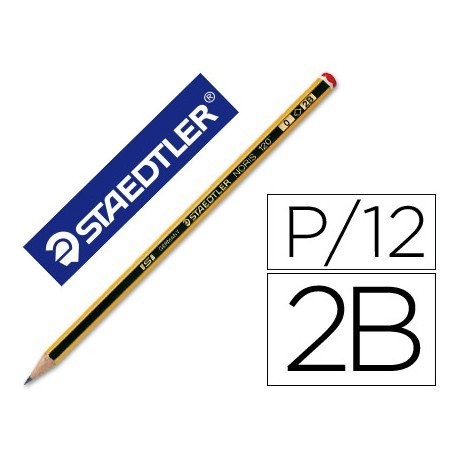 LAPIZ NORIS 120 STAEDTLER Nº0 2B