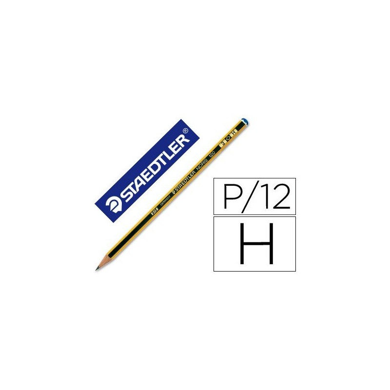 LAPIZ NORIS 120 STAEDTLER Nº3 H