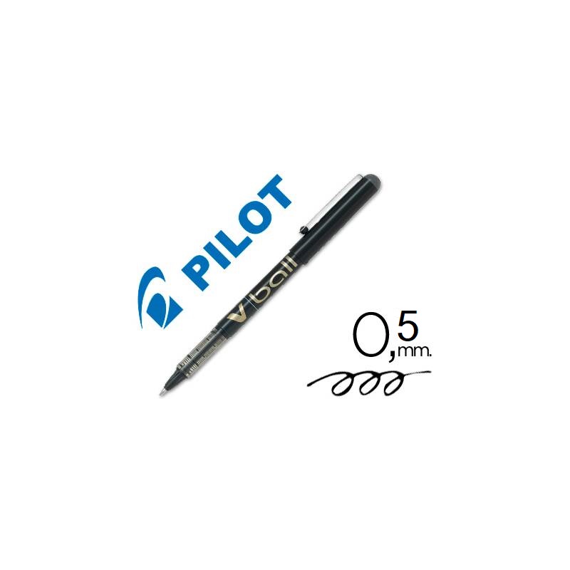 BOLIGRAFO PILOT V BALL 0.5 NEGRO