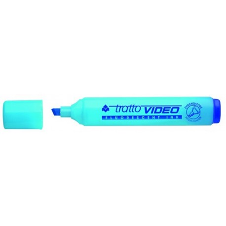 ROTULADOR FLUORESCENTE TRATTO AZUL