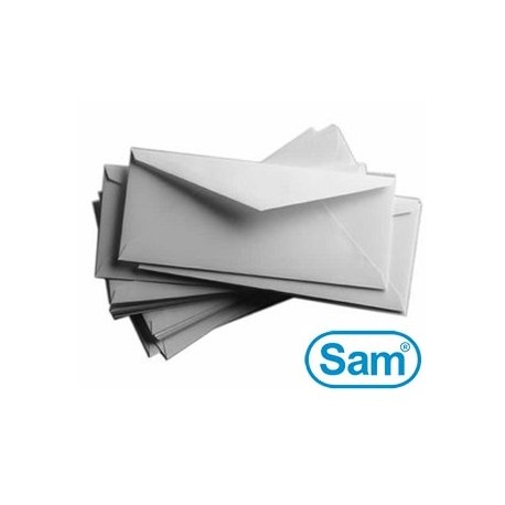 SOBRE TARJETA VISITA BLANCO 70x105mm 3793 SAM