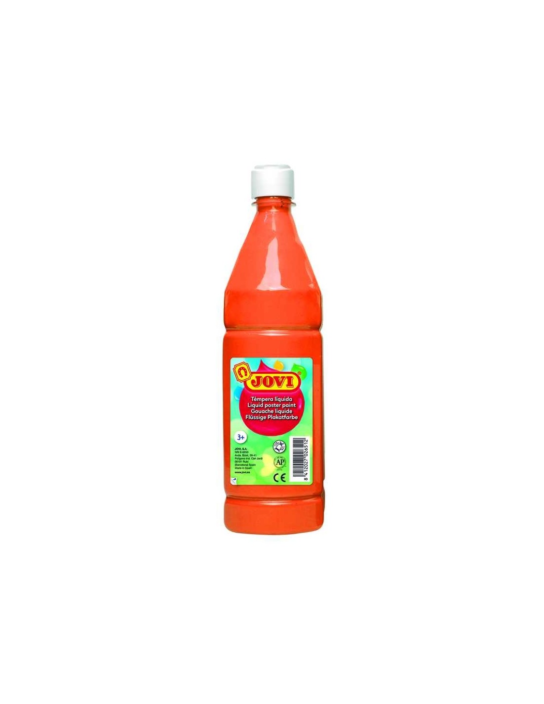 TEMPERA JOVI NARANJA 1 LITRO