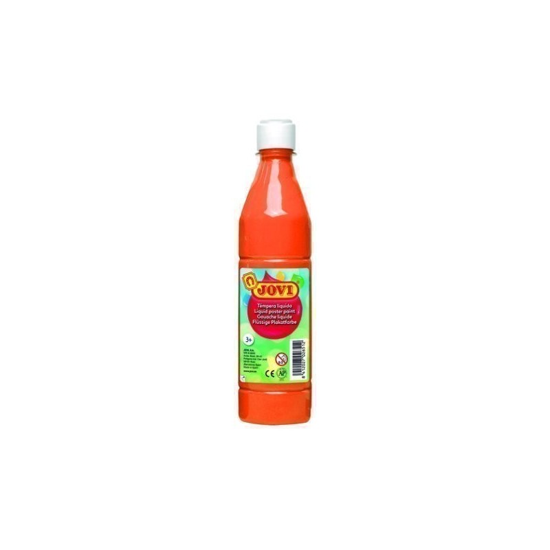 BOTELLA TEMPERA LIQUIDA NARANJA 500ML