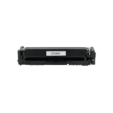 TONER BM HP COMPATIBLE CF540X/CF540A/CF400X/CF400A NEGRO Nº203X/203A 3,200 COPIAS