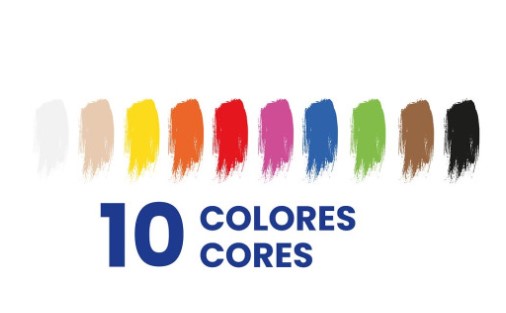 TEMPERA OXFORD 10 COLORES SURTIDOS 20ML