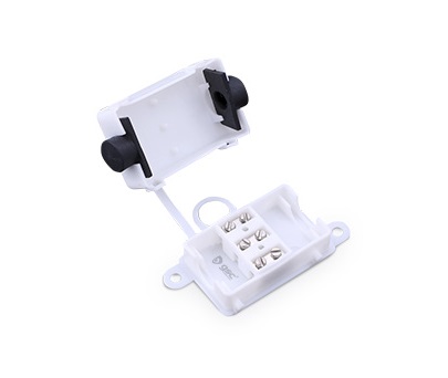 CAJA CONEXION ESTANCA + REGLETA GSC BLANCA - 0.5-1.5mm - IP44