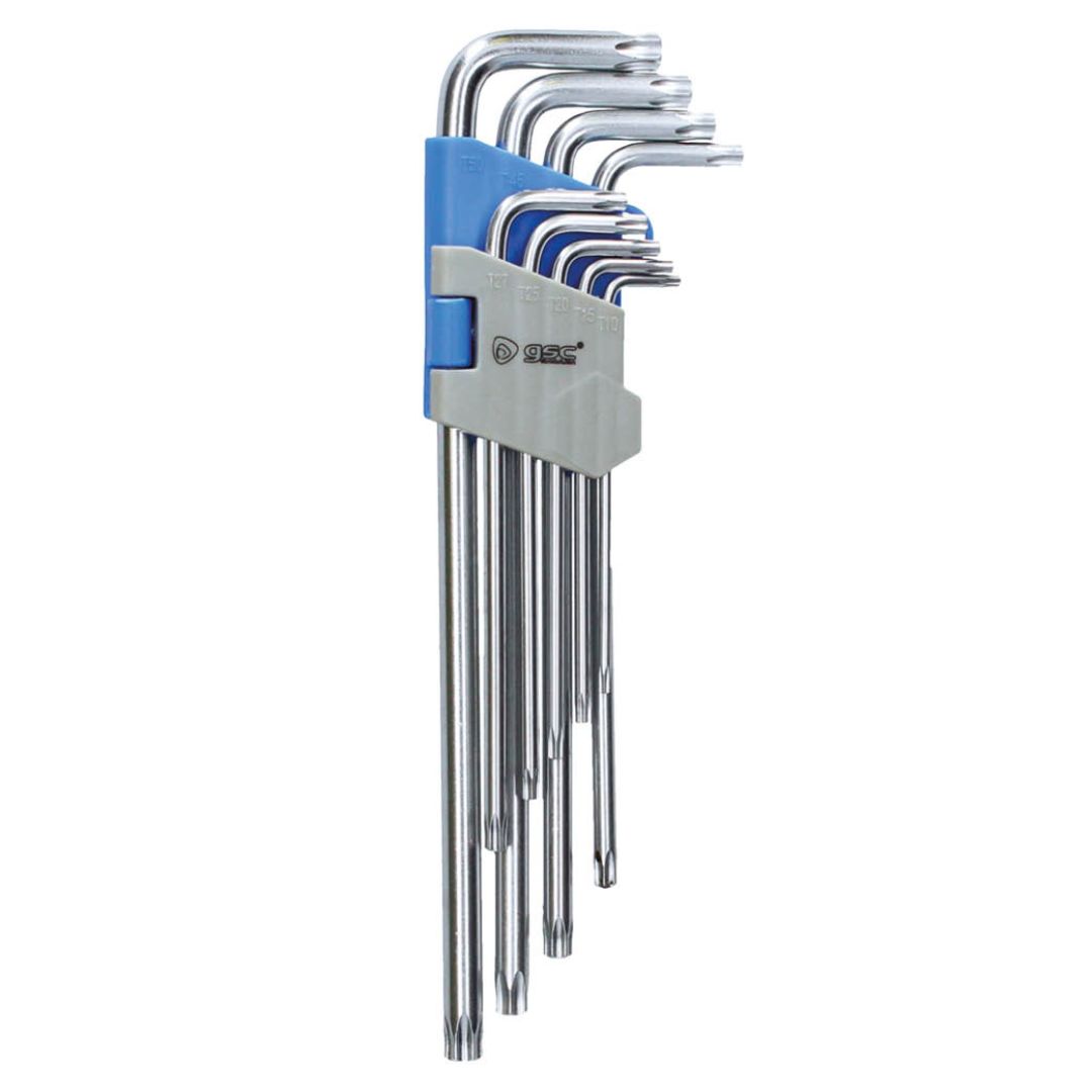 SET 9 LLAVES TORX DE T10 A T50 GSC EVOLUTION