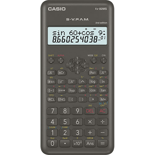 CALCULADORA CIENTIFICA CASIO FX-82 MS EN CAJA
