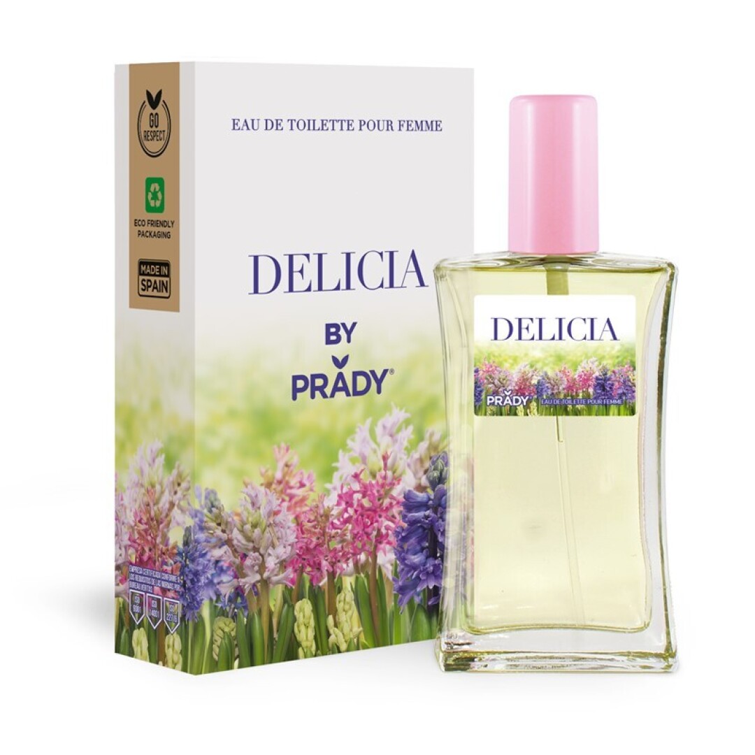 COLONIA MUJER DELICIA 90 ML PRADY - FRAGANCIA INSPIRADA EN NARCISO RODRIGUEZ