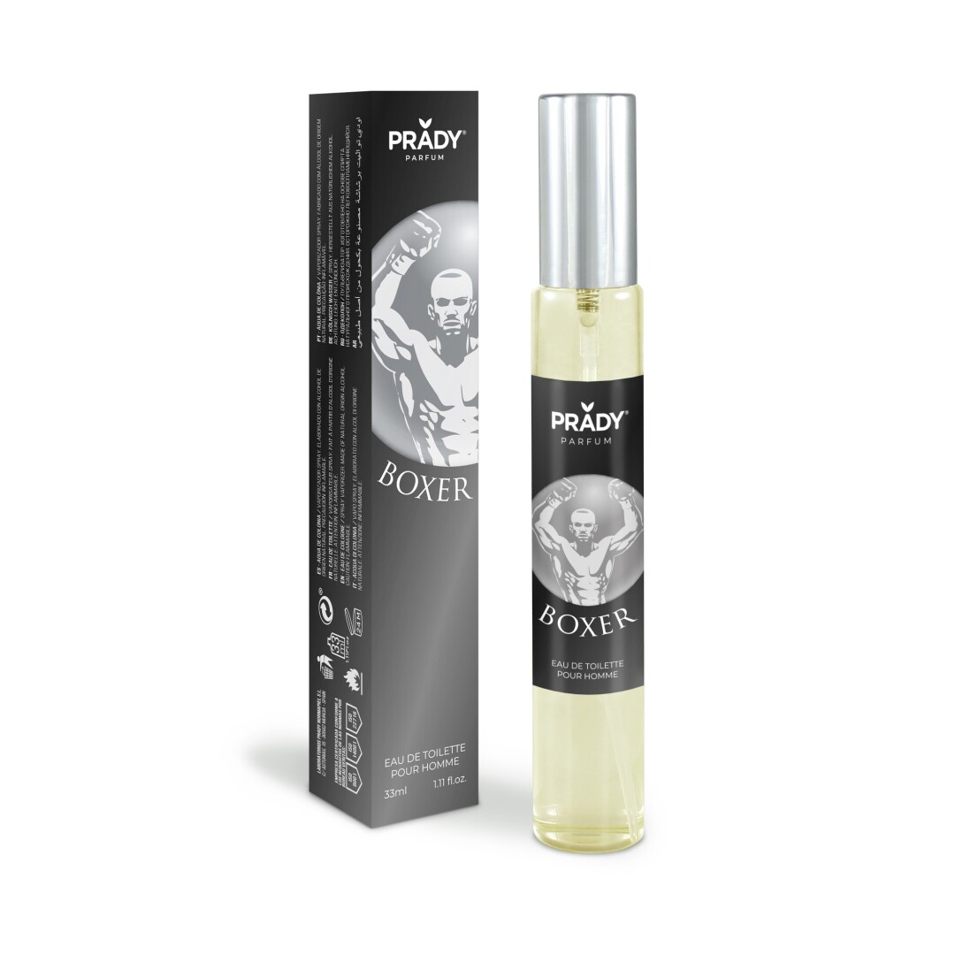 COLONIA HOMBRE BOXER 33 ML PRADY - FRAGANCIA INSPIRADA EN INVICTUS DE PACO RABANNE