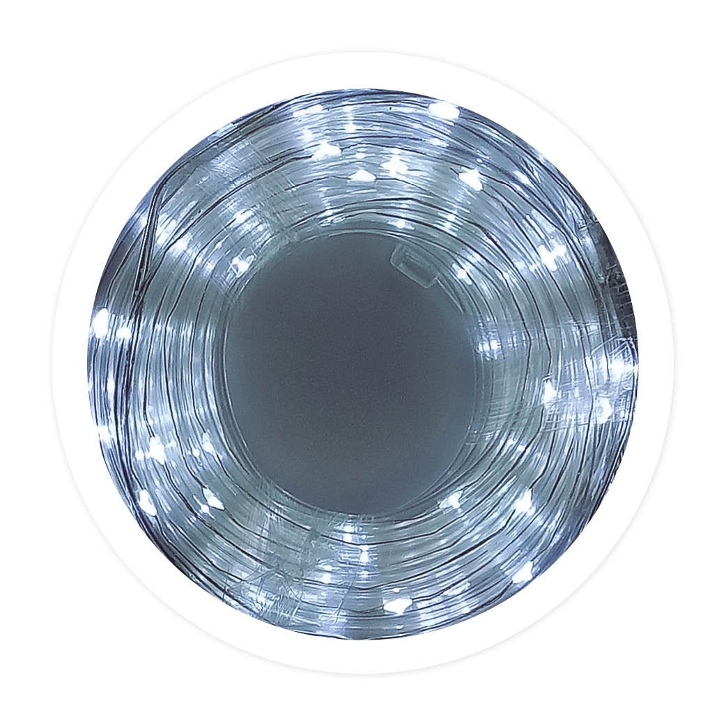 TUBO LED FLEXIBLE GSC 4 METROS - LUZ FRIA - 8 FUNCIONES - FUNCIONA A LUZ