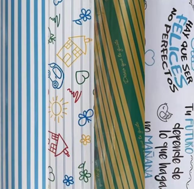 BOBINA PAPEL REGALO 62cm ENVOPAPEL - COLORES SURTIDOS A ELEGIR